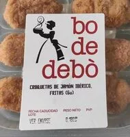 İçindeki şeker miktarı Croquetas de jamón y paleta Ibérica fritas