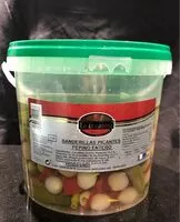 Cantidad de azúcar en Vanderillas picantes