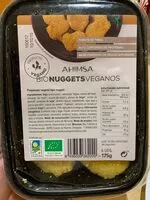 Количество сахара в Bio nuggets veganos