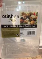 Cantidad de azúcar en Aceitunas manzanilla