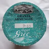 चीनी की मात्रा Iogurt Grec