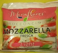 Cantidad de azúcar en Mozzarella fresca light