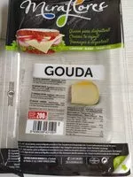Cantidad de azúcar en Queso en lonchas Gouda
