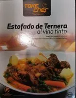 Cantidad de azúcar en Estofado de Ternera al vino tinto