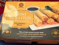 Zuckermenge drin Mini rollitos de primavera