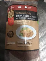 Zuckermenge drin Fideos Vermicelli de Arroz Integral