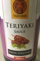Zuckermenge drin Salsa teriyaki
