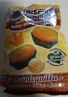 चीनी की मात्रा Mini magdalenas mantequilla