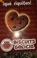 चीनी की मात्रा Biscuits Galicia
