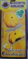 चीनी की मात्रा Biscuits Galiza