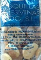 Azúcar y nutrientes en Rosquillas ledesminas