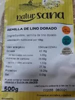 Azúcar y nutrientes en Natursana