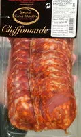 Jumlah gula yang masuk Chiffonnade Chorizo Extra