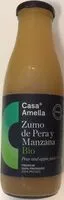 含糖量 Zumo de pera y manzana Bio