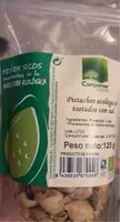 चीनी की मात्रा Pistachos ecologicos tostados con sal