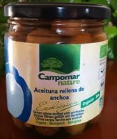 चीनी की मात्रा Aceituna rellena de anchoa