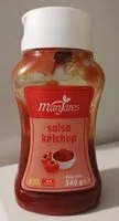 Cantidad de azúcar en Salsa kétchup