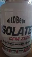 Количество сахара в Isolate CFM Zero