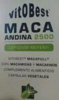Количество сахара в Maca