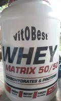Количество сахара в WHEY MATRIX 50/50