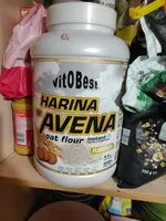 Количество сахара в Harina de avena sabor galleta