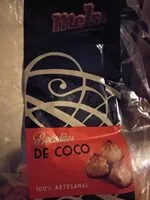 चीनी की मात्रा Bocaditos de coco