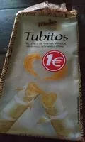 चीनी की मात्रा Tubitos Rellenos De Crema De Vainilla