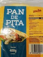 चीनी की मात्रा Pan de pita