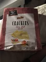 चीनी की मात्रा Crackers con sal