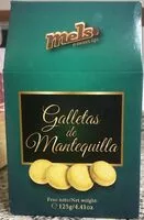 चीनी की मात्रा Galletas de mantequilla
