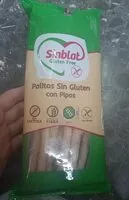 Quantité de sucre dans Palitos Sin Gluten con Pipas