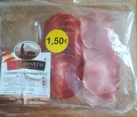 Quantité de sucre dans Chorizo chiffonade