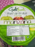 Cantidad de azúcar en Pure de frutas