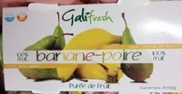 Sucre et nutriments contenus dans Galifresh