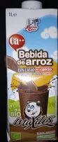 Cantidad de azúcar en Bebida de arroz con cacao+calcio