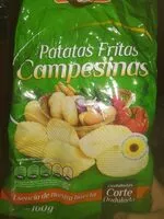 Suhkru kogus sees Patatas fritas campesinas