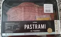 Cantidad de azúcar en Pastrami