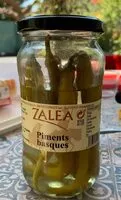 Sokerin määrä sisällä Piments basques