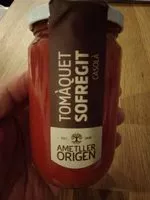 入っている砂糖の量 Sofregit amb fruita seca