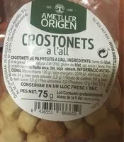 Zuckermenge drin Croutons à l'ail