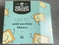Количество сахара в Galetes amb xocolata blanca