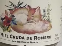 Jumlah gula yang masuk Miel cruda de romero