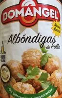 入っている砂糖の量 Albóndigas de pollo