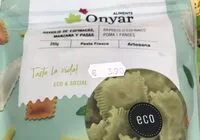 Cantidad de azúcar en Raviolis de espinacas, manzana y pasas