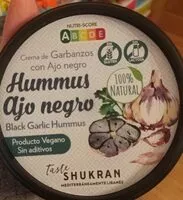 Cantidad de azúcar en Hummus Ajo Negro