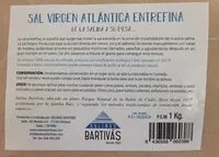 Azúcar y nutrientes en Salinas bartivas