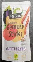 Cantidad de azúcar en Gemüsesticks Bunte Ernte