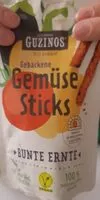 Cantidad de azúcar en Gemüse Sticks