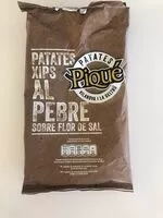 Cantidad de azúcar en Patates Piqué