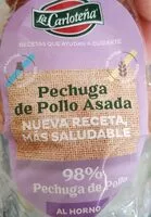 Amount of sugar in Pechuga de pollo asada